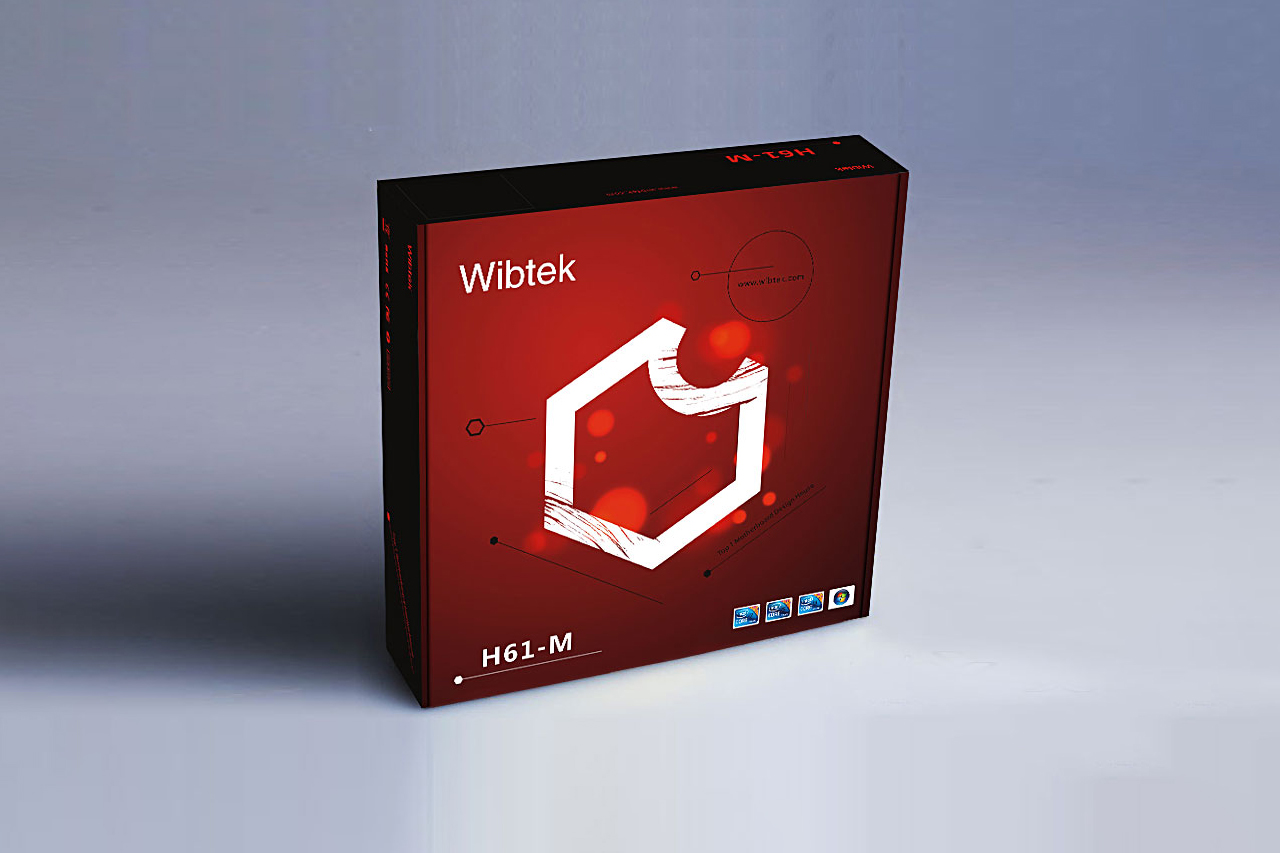 微步主板包装设计